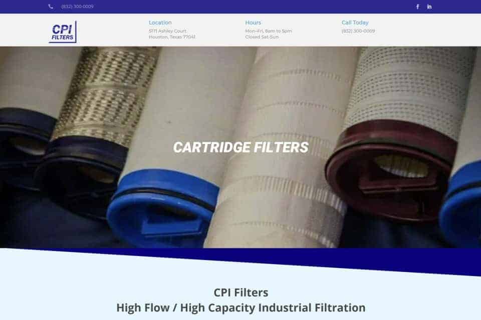 CPI Filters by ICI Construction, Inc.