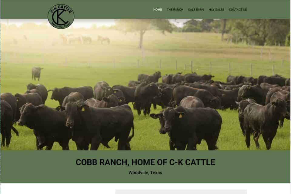 Cobb Ranch, Home of C-K Cattle by ICI Construction, Inc.